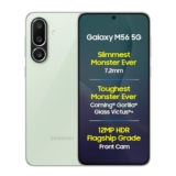 Samsung Galaxy M56 5G Mobile (Light Green at ₹23499 — 31% Off